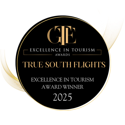 Excellence in Tourism Award Winner 2025 — True South Flights